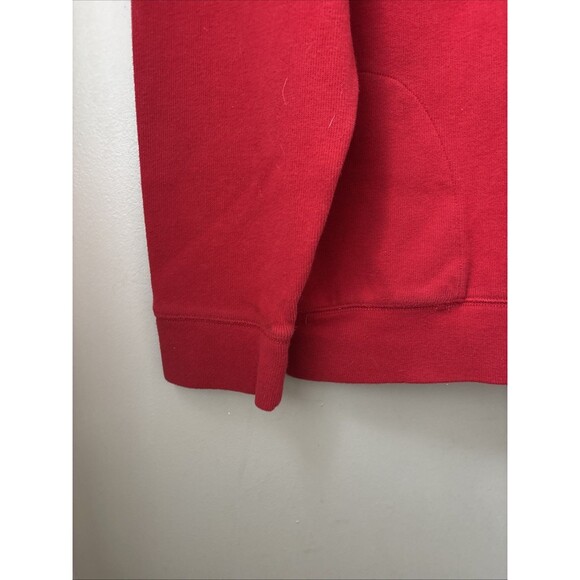 Nautica Men’s XXL Red Quarter Zip Knit Sweater Pullover Classic Cotton - Picture 4 of 7